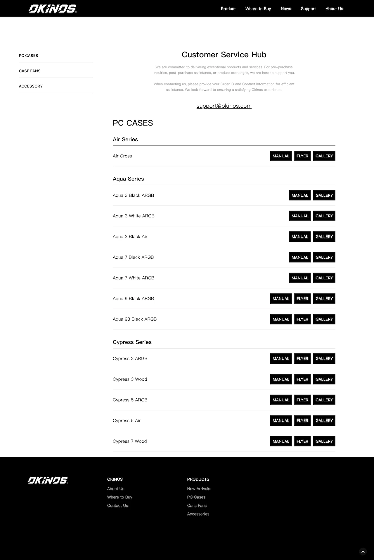 Okinos網頁案例 2