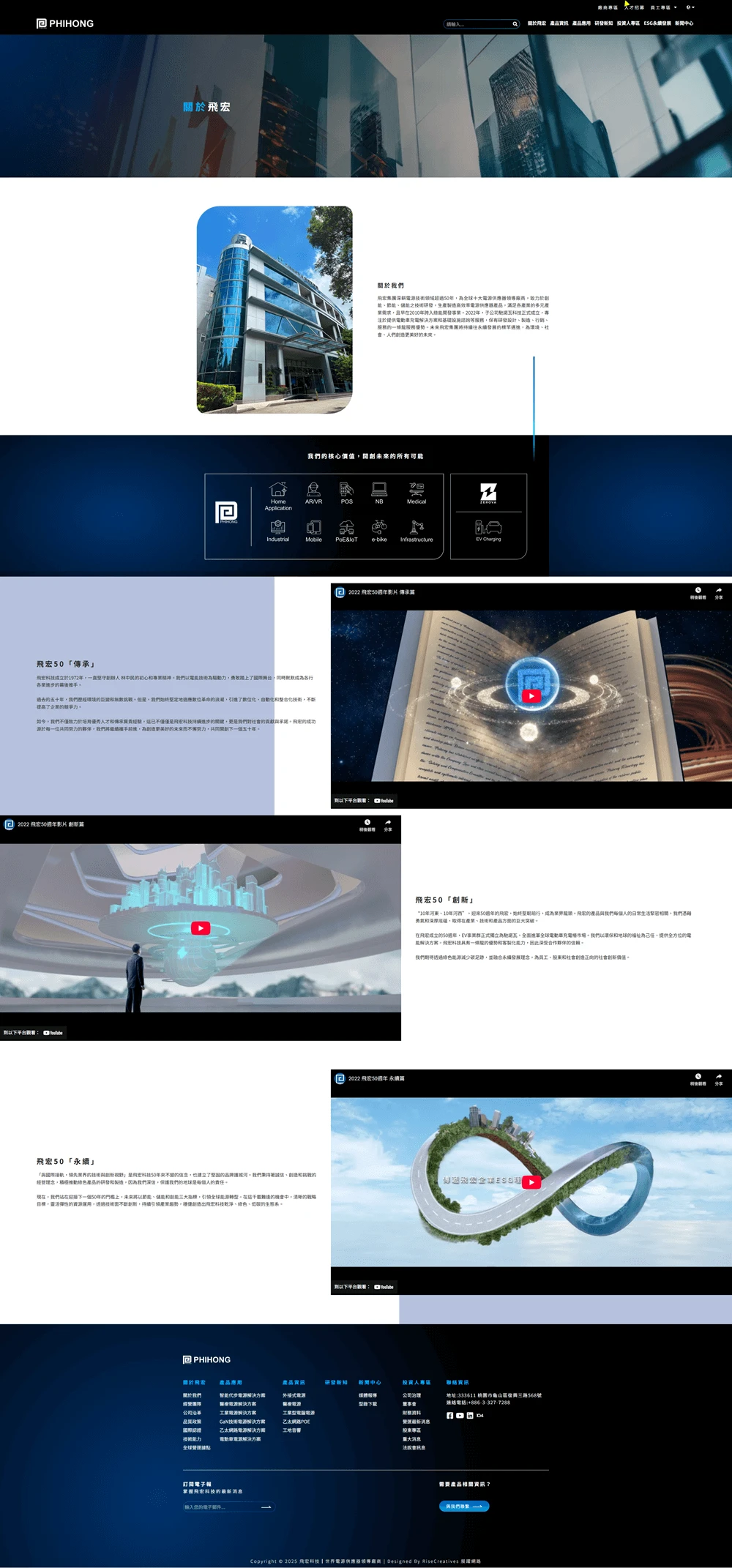 飛宏網站案例 關於飛宏
